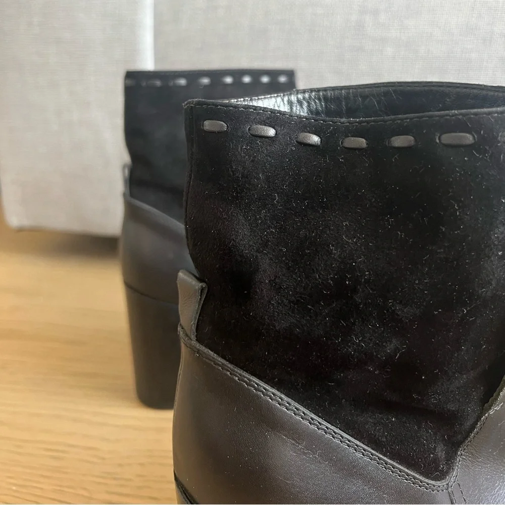 Aquatalia Black Boot Heels - Picture 2 of 5